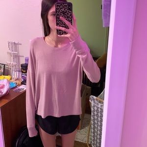 Abercrombie & Fitch Pink Lightweight Sweater